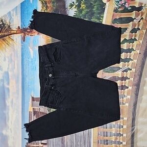 All Saints Miller Distressed Raw Hem Skinny‎ Jeans Size 28